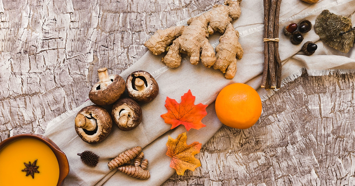 Jesienne produkty wspierające odporność – dieta